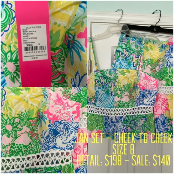 Lilly Pulitzer Two Piece Jan Set - Picture 1 of 1